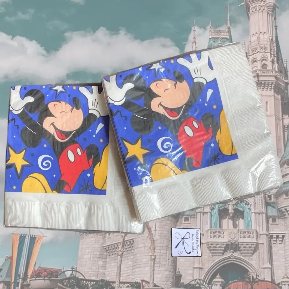 Party Express by Hallmark Disney Mickey Mouse Unlimited 2-ct 16-ct Napkins